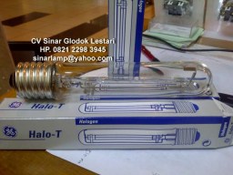 Lampu Halo-T Halogen 500Watt Merk GE1